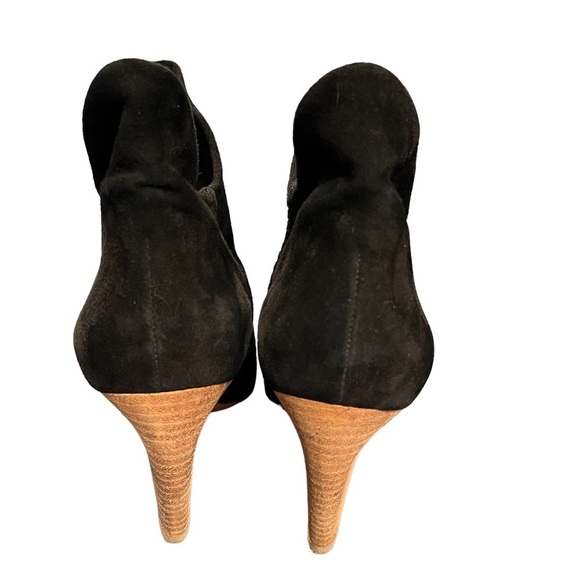 Belle Sigerson Morrison Black Suede Booties - Picture 4 of 9